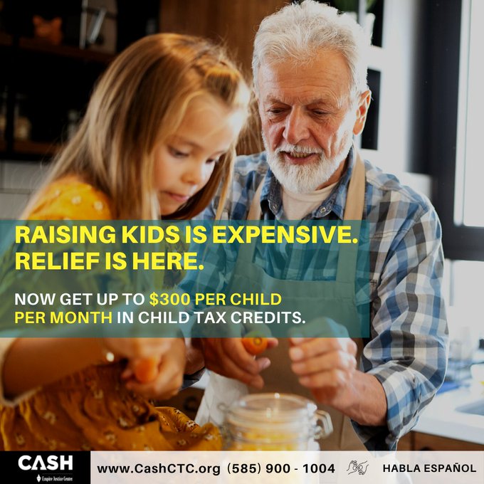 CASH Child Tax Credit flyer
