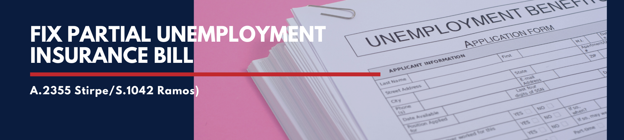 Graphic: Fix Partial Unemployment Insurance Bill (A.2355 Stirpe/S.1042 Ramos)